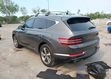 2022 Genesis Gv80 2.5T Awd из США, поврежденный, VIN KMUHBDSB5NU091783